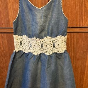 Little girls Kensie size 3T chambray dress
